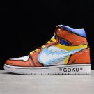 Custom Dragon Ball Super x Off-White x Air Jordan 1 DBZ Son Goku