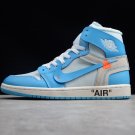 Off-White x Air Jordan 1 UNC University Blue AQ0818-148