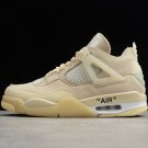 Off-White x Air Jordan 4 Sail 2020 CV9388-100