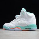 Air Jordan 5 Retro Light Aqua 440892-100