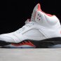 Air Jordan 5 Fire Red Silver Tongue 2020 DA1911-102