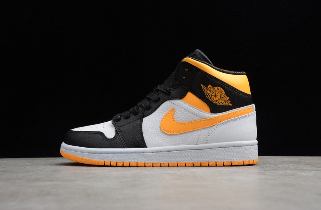 Air Jordan 1 Mid Laser Orange Black W CV5276-107