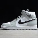 Air Jordan 1 Mid Light Smoke Grey 554724-092