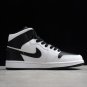 Air Jordan 1 Mid Wmns Reverse Black Toe BQ6472-101