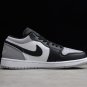 Air Jordan 1 Low Grey Toe Shadow 553558-110