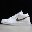 Air Jordan 1 Low White Metallic Gold CZ4776-100