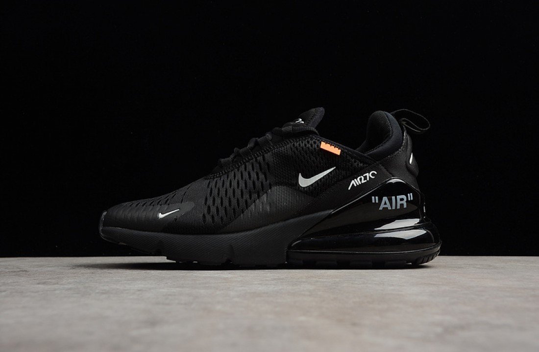 Off-White x Nike Air Max 270 Black Custom