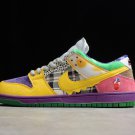 Nike Dunk SB Low What the Dunk Yellow Purple Pink