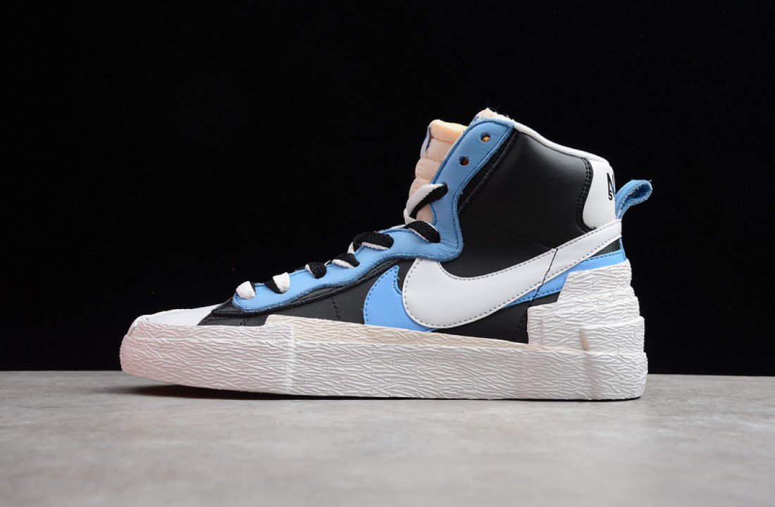 Nike Blazer Mid Sacai Black Blue BV0072-001