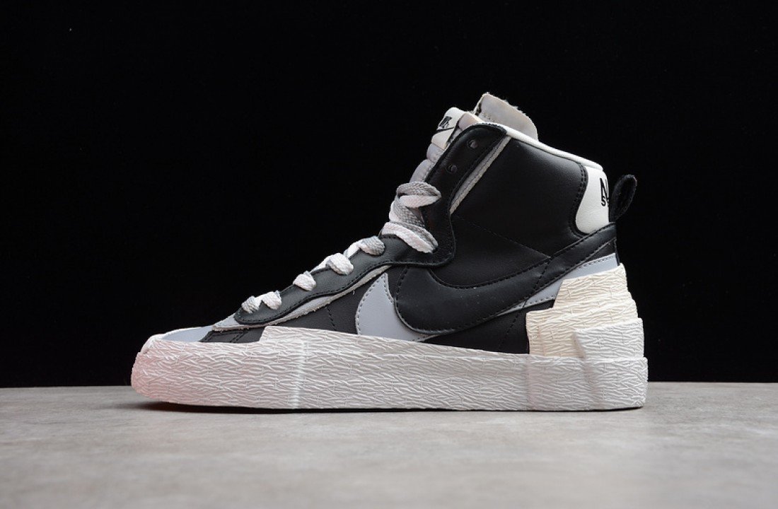Nike Blazer Mid Sacai Black Grey White BV0062-002