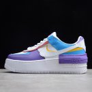 Nike Air Force 1 Shadow White Purple Blue