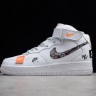 Nike Air Force 1 Mid Just Do It Pack White