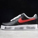 Nike Air Force 1 Peaceminusone Para-Noise G-Dragon Black Red AQ3692-002