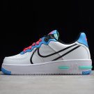 Nike Air Force 1 React White Astronomy Blue CT1020-102