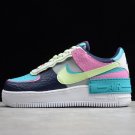 Nike Air Force 1 Shadow Aqua Pink Volt CK3172-001