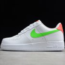 Nike Air Force 1 Low White Laser Crimson Green Strike CT4328-100