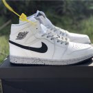 Air Jordan 1 Retro Mid 'White Cement' 554725 115