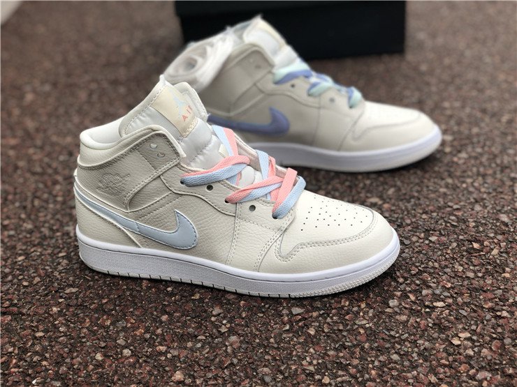 Jordan 1 Mid Multi-Color Swoosh Phantom 555112-035