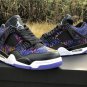 Jordan 4 Retro Black Rush Violet