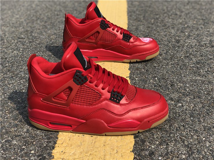 jordan 4 retro fire red singles day 2018