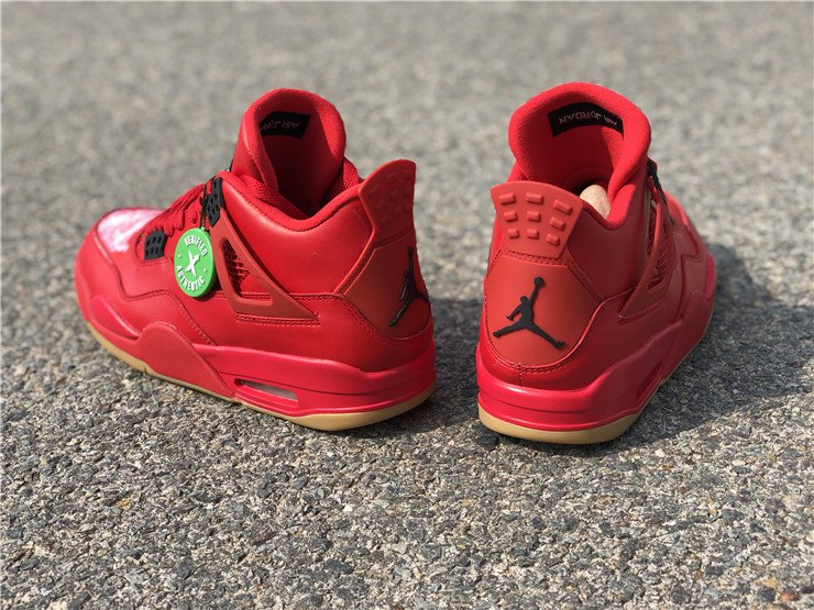 jordan 4 retro fire red singles day 2018