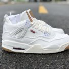 Levi’s x Air Jordan 4 White