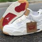 Leviâs x Air Jordan 4 White
