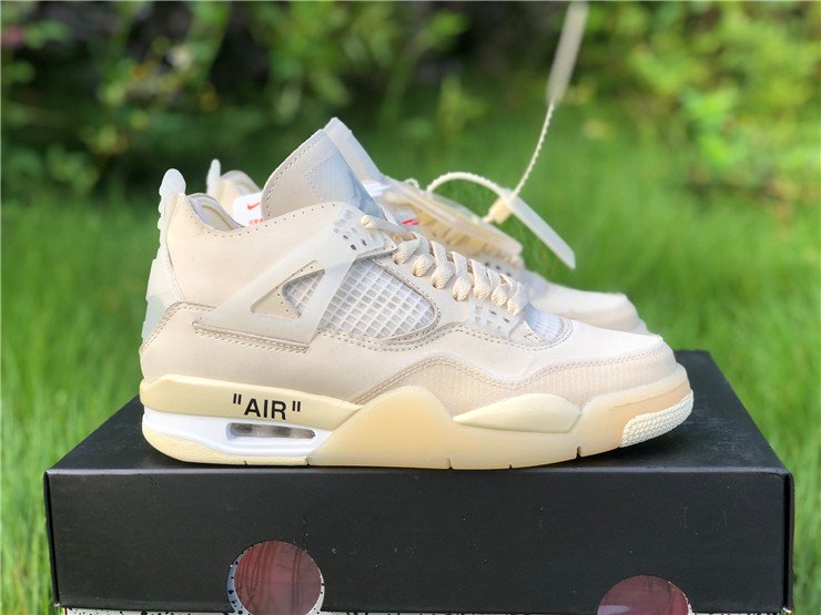 OFF-WHITE x AJ4 CV9388-100