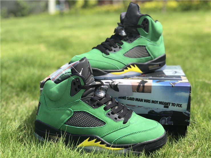 Air Jordan 5 SE &acirc;��Oregon Ducks&acirc;�� CK6631-307