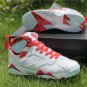 Air Jordan 7 Girls White Topaz Mist Ember Glow 442960-104