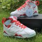 Air Jordan 7 Girls White Topaz Mist Ember Glow 442960-104