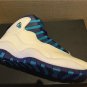 Air Jordan X 10 Retro White Concord-Blue Lagoon-Black 310806-107