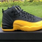 JORDAN 12 RETRO BLACK UNIVERSITY GOLD