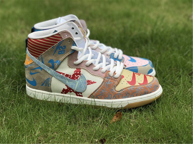 Nike SB What The Dunk High 918321-381