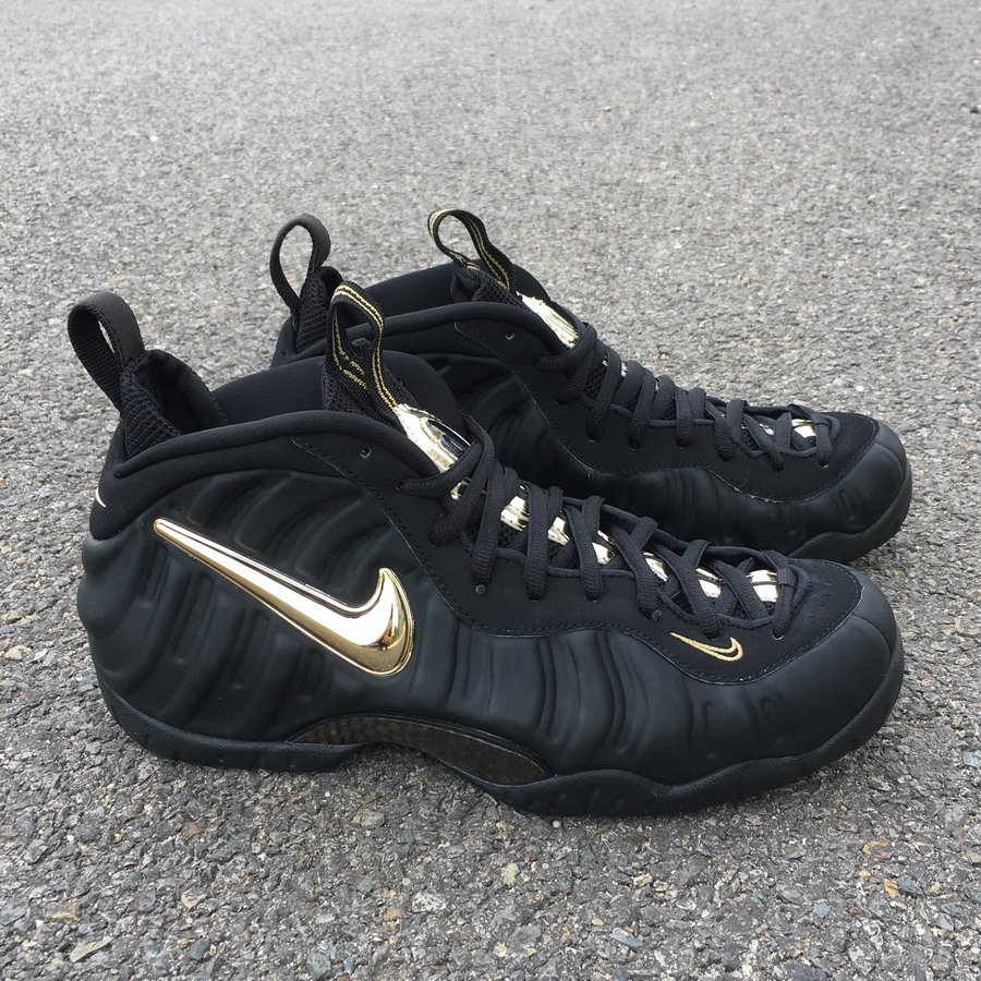 Nike Air Foamposite Pro &acirc;��Black Metallic Gold&acirc;�� 624041-00930