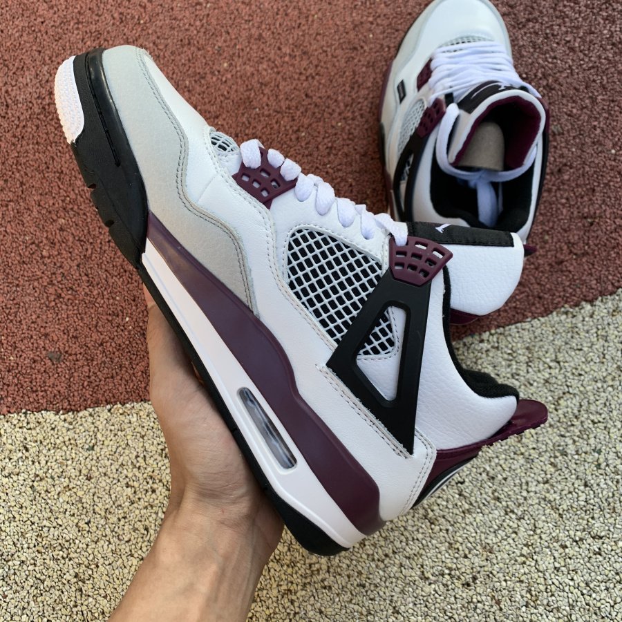 Paris Saint-Germain x Air Jordan 4 Retro 'Bordeaux' cz5624 10