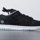 Medicom x Nike SB Dunk Low Bearbrick Pony Hair Black