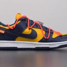 Nike x Off-White Dunk Low University Gold Midnight Navy CT0856-700