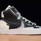 Sacai x Nike Blazer Mid Black Wolf Grey BV0072-002