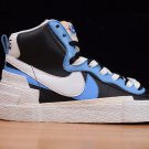 Sacai x Nike Blazer Mid White Black Legend Blue BV0072-001