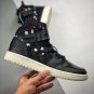 Air Jordan 1 Cargo Black Metallic Silver-Orange Blaze-White On Sale