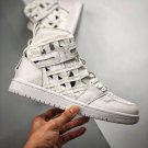 Air Jordan 1 Cargo White Metallic Silver-Orange Blaze-Black On Sale