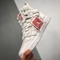 Air Jordan 1 Cargo White Metallic Silver-Orange Blaze-Black On Sale