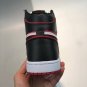 Air Jordan 1 High OG &acirc;��Bloodline&acirc;�� Black Gym Red-White For Sale