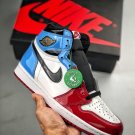Air Jordan 1 High OG “Fearless” White University Blue-Varsity Red-Black