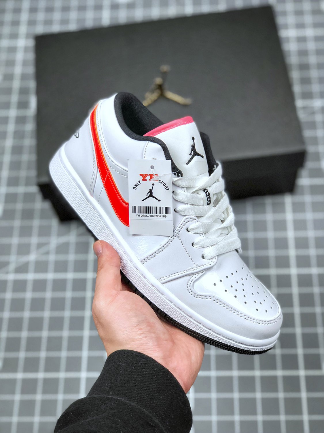 Air Jordan 1 Low &acirc;��White Multi&acirc;�� For Sale