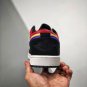 Air Jordan 1 Low Black Court Purple-University Gold-Bright Crimson On Sale