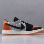 Air Jordan 1 Low Flyknit âShattered Backboardâ Sail Starfish-Black