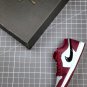 Air Jordan 1 Low Noble Red White Black 553558-604 For Sale