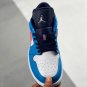 Air Jordan 1 Low White Blue Crimson For Sale